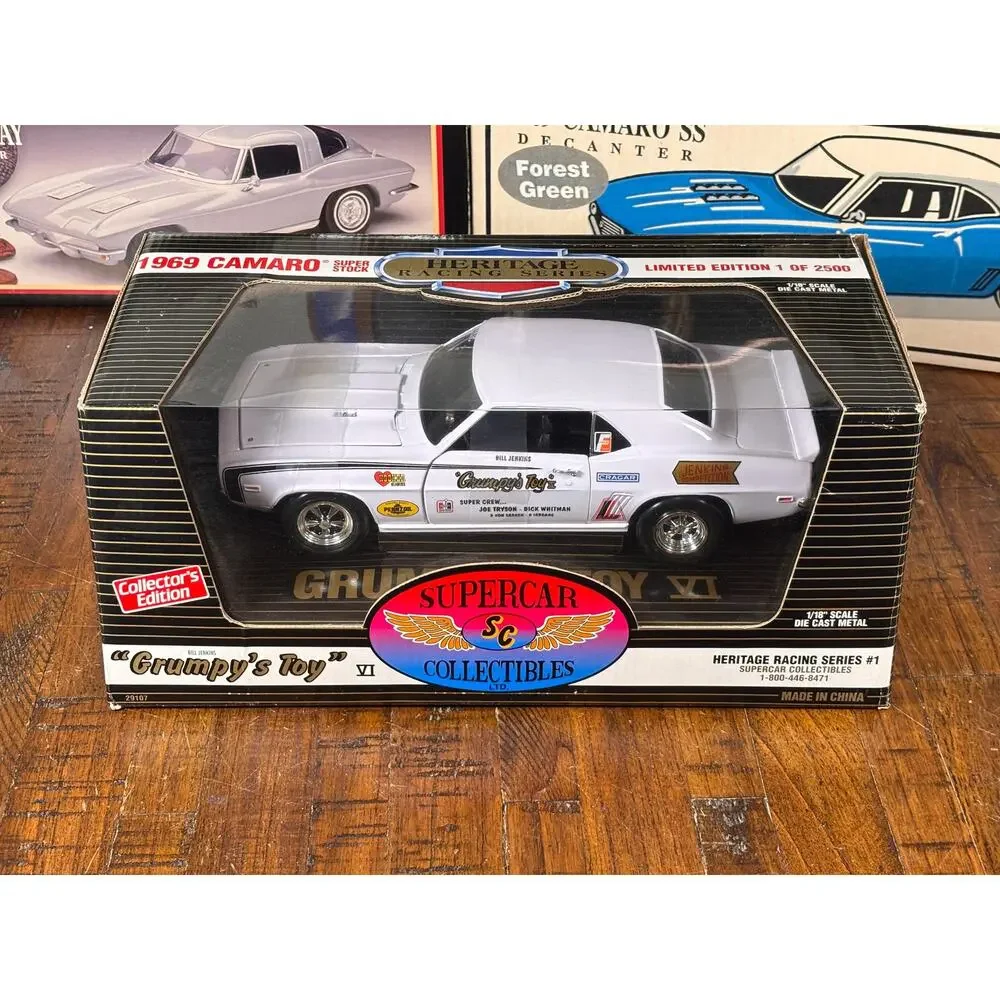 1969 Camaro Super Stock Grumpy’s Toy VI Ertl 1:18 Supercar Collectible New /2500